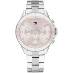 Tommy Hilfiger Mellie 1782706 Women's Silver Steel Watch with Pink Dial