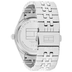 Tommy Hilfiger Monica 1782714 Silver Case Light Blue Skeleton Dial Women's Watch