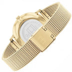 Tommy Hilfiger Pippa 1782728 Full Gold Mesh Crystal Markers Women's Watch