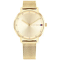 Tommy Hilfiger Pippa 1782728 Full Gold Mesh Crystal Markers Women's Watch