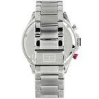 Tommy Hilfiger Hudson 1791228 Silver Case Blue Dial Silver Stainless Steel Men's Watch