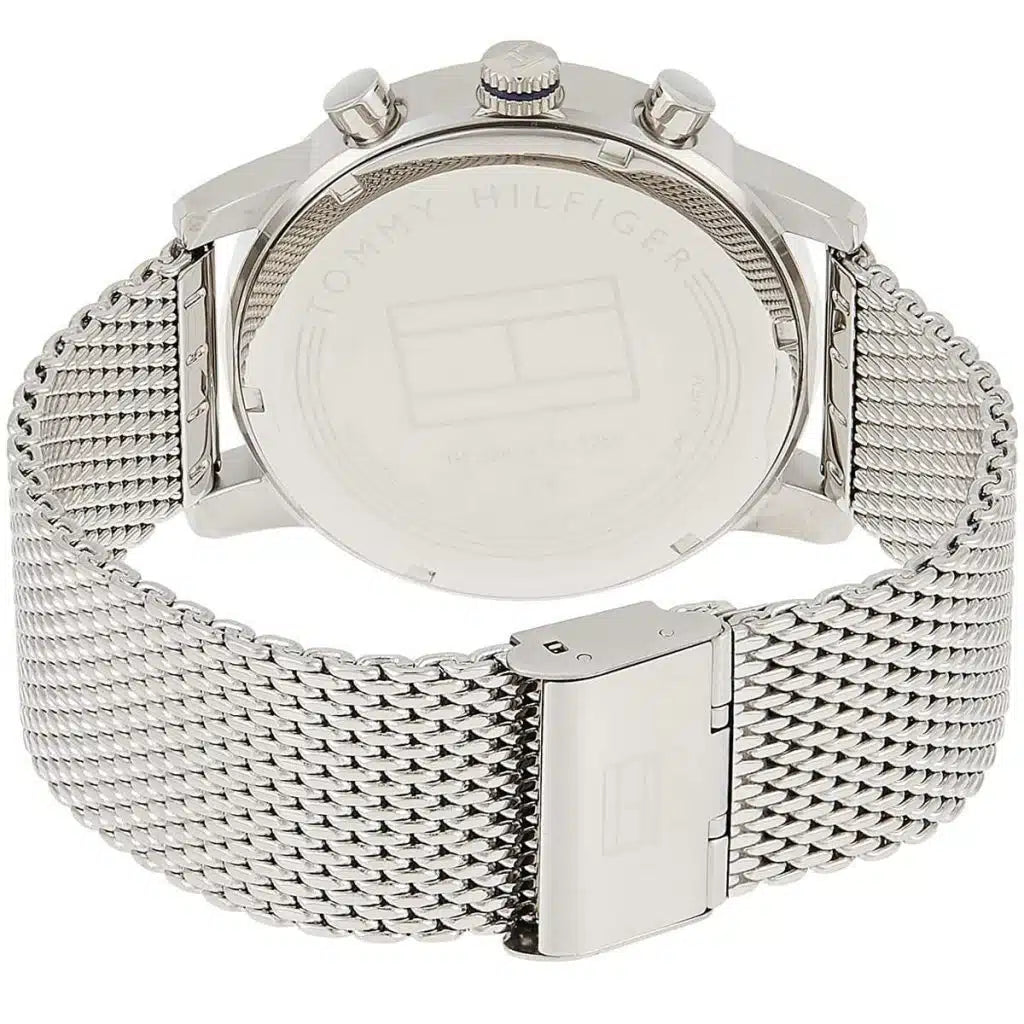 Tommy Hilfiger Kane 1791398 Multi-Function Blue Dial Men's Mesh Watch