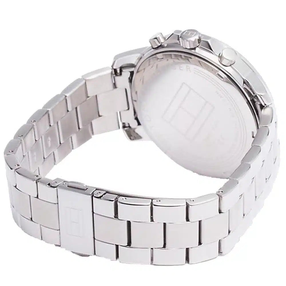 Tommy Hilfiger Landon 1791534 Silver Case Blue Dial Steel Men's Watch