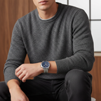 Tommy Hilfiger Landon 1791534 Silver Case Blue Dial Steel Men's Watch