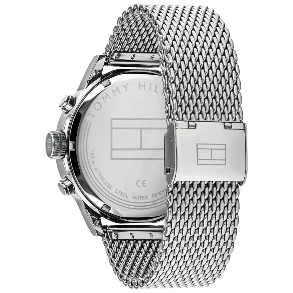 Tommy Hilfiger Cooper 1791596 Multi-Function Blue Dial Men's Mesh Watch