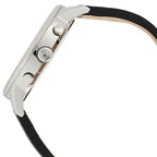 Tommy Hilfiger Kyle 1791630 Silver Case Black Dial Black Leather Men's Watch