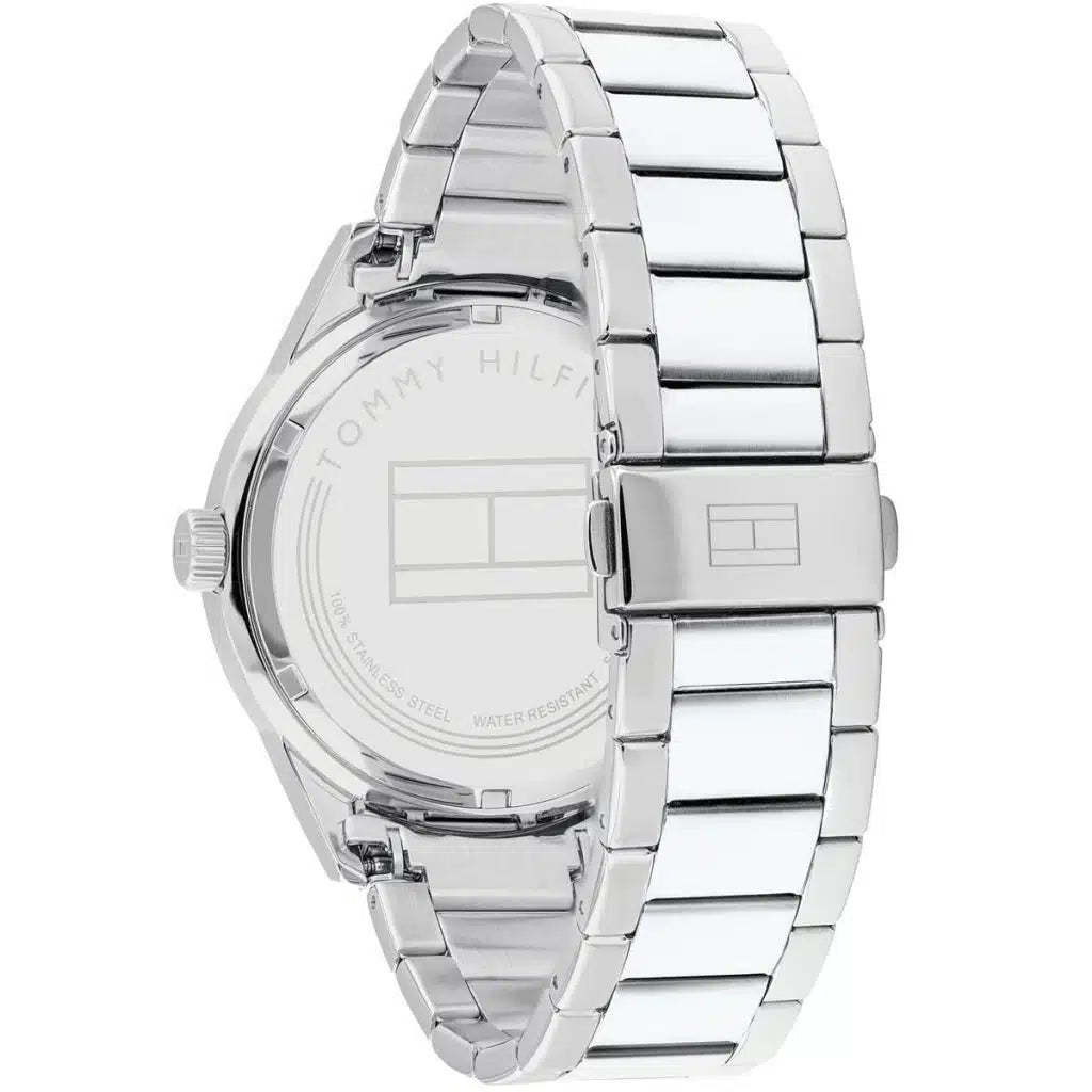 Tommy Hilfiger Austin 1791640 Silver Case Blue Dial Steel Men's Watch