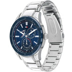 Tommy Hilfiger Austin 1791640 Silver Case Blue Dial Steel Men's Watch