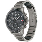 Tommy Hilfiger Bank 1791719 Multi-Function Grey Gunmetal Men's Watch