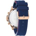 Tommy Hilfiger Bank 1791778 Multi-Function White Dial Men's Watch