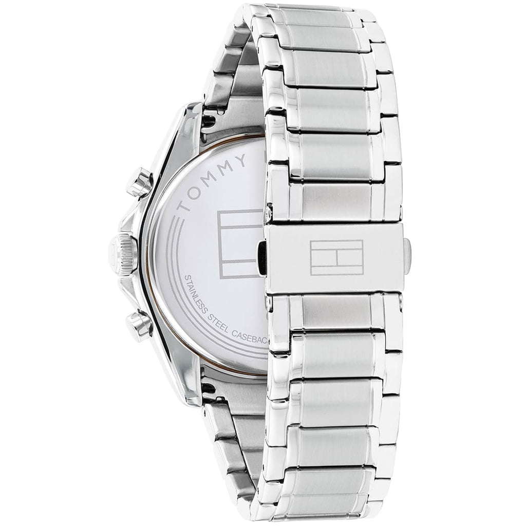 Tommy Hilfiger Parker 1791835 Silver Case Black Dial Steel Men's Watch