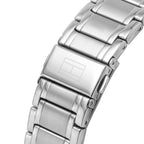 Tommy Hilfiger Parker 1791835 Silver Case Black Dial Steel Men's Watch