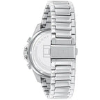Tommy Hilfiger Aiden 1791857 Silver Case Grey Textured Dial Men's Watch