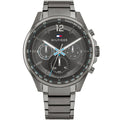 Tommy Hilfiger Max 1791975 Gunmetal Case Grey Dial Steel Men's Watch