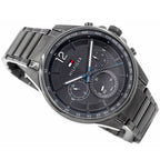 Tommy Hilfiger Max 1791975 Gunmetal Case Grey Dial Steel Men's Watch