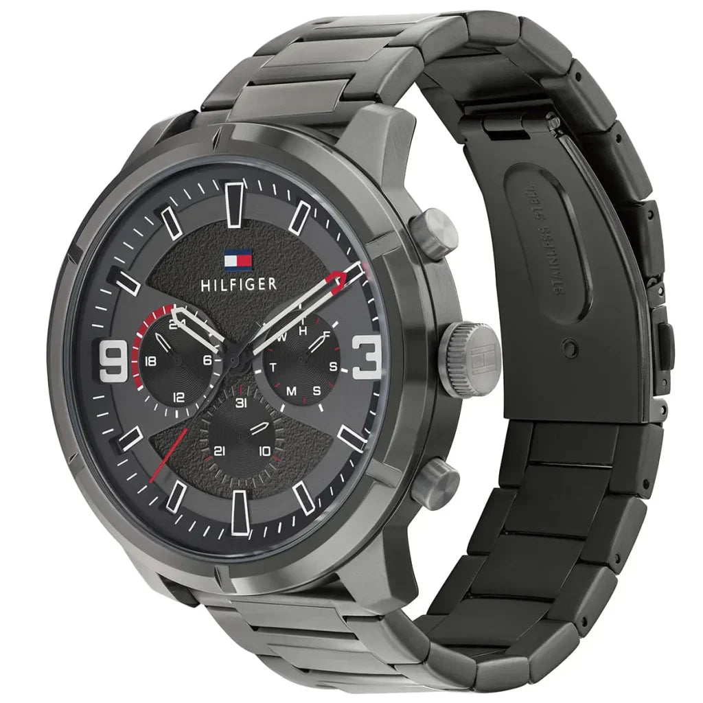 Tommy Hilfiger 1792071 Multi-Function Grey Gunmetal Men's Watch