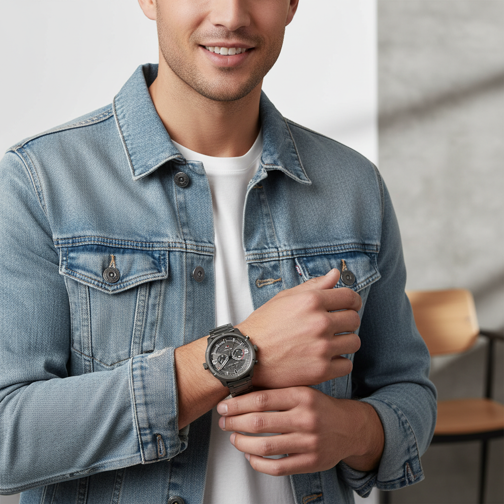 Tommy Hilfiger 1792071 Multi-Function Grey Gunmetal Men's Watch