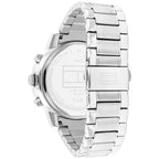 Tommy Hilfiger Troy 1792106 Silver Steel Case Black Dial Men's Watch