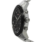 Tommy Hilfiger Troy 1792106 Silver Steel Case Black Dial Men's Watch