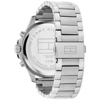 Tommy Hilfiger Bryan 1792113 Men's Silver Case Blue Dial Steel Watch