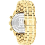 Tommy Hilfiger TH85 1792158 Men's Gold-Tone Steel Watch with Blue Dial