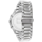 Original Tommy Hilfiger Asher Men's Watch - Silver Steel & Black Dial (1791852)