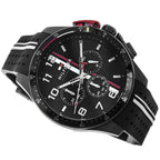 Original Tommy Hilfiger Men's Watch - All Black Rubber Strap (1792168)