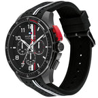 Original Tommy Hilfiger Men's Watch - All Black Rubber Strap (1792168)