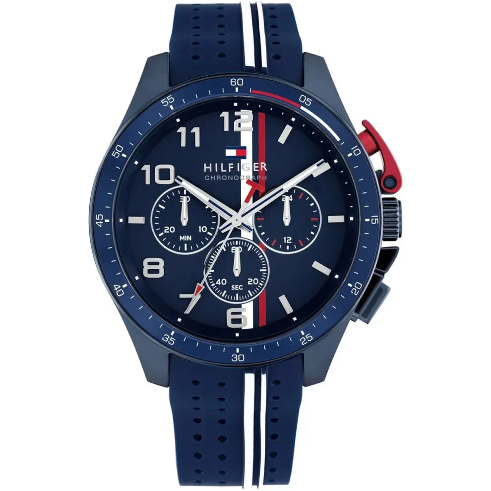 Original Tommy Hilfiger Men's Watch - Navy Blue Rubber Strap (1792169)
