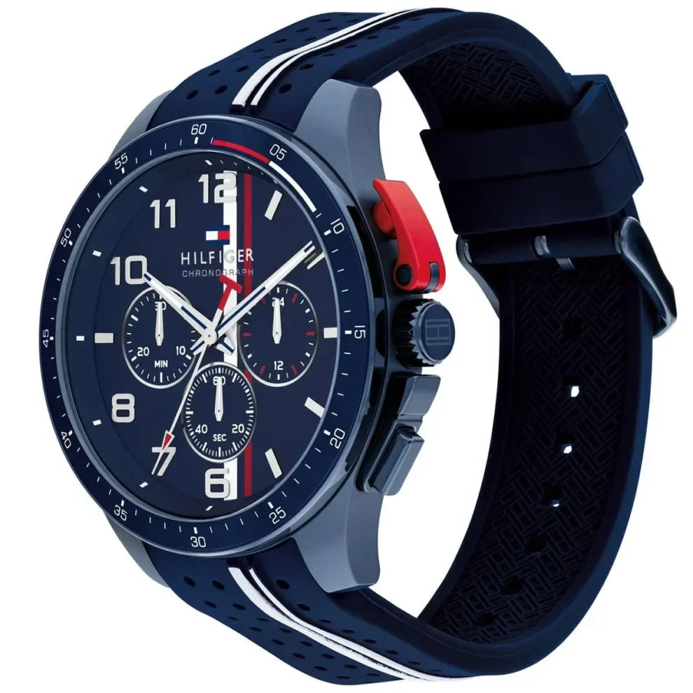 Original Tommy Hilfiger Men's Watch - Navy Blue Rubber Strap (1792169)