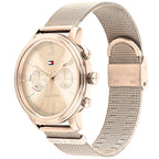 Original Tommy Hilfiger Blake Women's Watch - Gold Mesh Steel & Crystal Bezel (1782303)