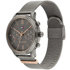 Original Tommy Hilfiger Blake Women's Watch - Grey Mesh Steel & Crystal Bezel (1782304)
