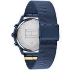 Original Tommy Hilfiger Blake Women's Watch - Navy Mesh Steel & Crystal Bezel (1782305)