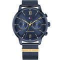 Original Tommy Hilfiger Blake Women's Watch - Navy Mesh Steel & Crystal Bezel (1782305)