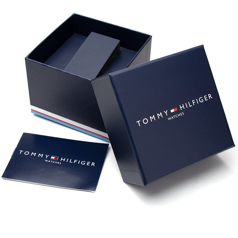 Tommy Hilfiger Ari 1782144 Multi-Function Black Dial All-Black Stainless Steel Women's Watch