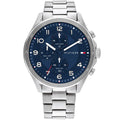 Original Tommy Hilfiger Carlyle Men's Watch - Silver Steel Case & Bracelet (1792007)