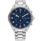 Original Tommy Hilfiger Carlyle Men's Watch - Silver Steel Case & Bracelet (1792007)