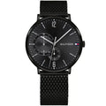 Original Tommy Hilfiger Men's Watch - All Black Mesh Bracelet (1791507)