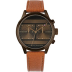 Original Tommy Hilfiger Icon Men's Watch - Brown Case & Tan Leather (1791594)