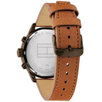 Original Tommy Hilfiger Icon Men's Watch - Brown Case & Tan Leather (1791594)