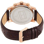 Original Tommy Hilfiger Kane Men's Watch - Gold Case & Brown Leather (1791399)