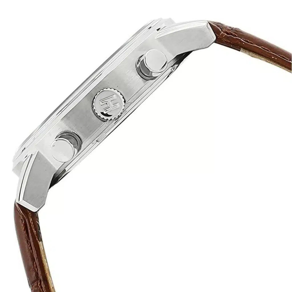 Original Tommy Hilfiger Men's Watch - Silver Case & Brown Leather (1791400)
