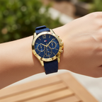 Original Tommy Hilfiger Lori Women's Watch - Navy Case & Navy Rubber Strap (1782198)