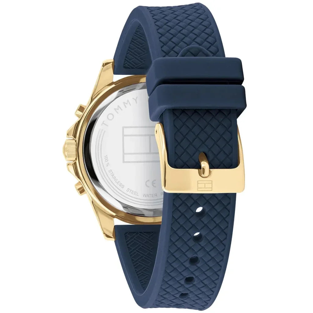 Original Tommy Hilfiger Lori Women's Watch - Navy Case & Navy Rubber Strap (1782198)
