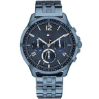 Original Tommy Hilfiger Lori Women's Watch - Navy Blue Steel & Crystal Markers (1782227)