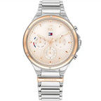 Original Tommy Hilfiger Lori Women's Watch - Two-Tone Silver & Rose Gold Steel (1782279)