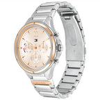 Original Tommy Hilfiger Lori Women's Watch - Two-Tone Silver & Rose Gold Steel (1782279)