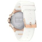 Original Tommy Hilfiger Lori Women's Watch - Silver Steel & Crystal Markers (1782280)