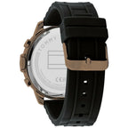 Original Tommy Hilfiger Men's Watch - Gold Case & Black Rubber (1710491)