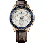 Original Tommy Hilfiger Luke Men's Watch - Gold Case & Brown Leather (1791118)